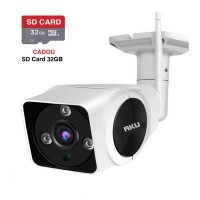 Camera supraveghere video AKU IP Panoramica Wi-Fi 2.0MP + audio 2 Way FULL HD 1080P  SD CARD 32GB, infrarosu 25m carcasa metalica pentru exterior vizualizare redare prin internet pe telefon tableta si PC